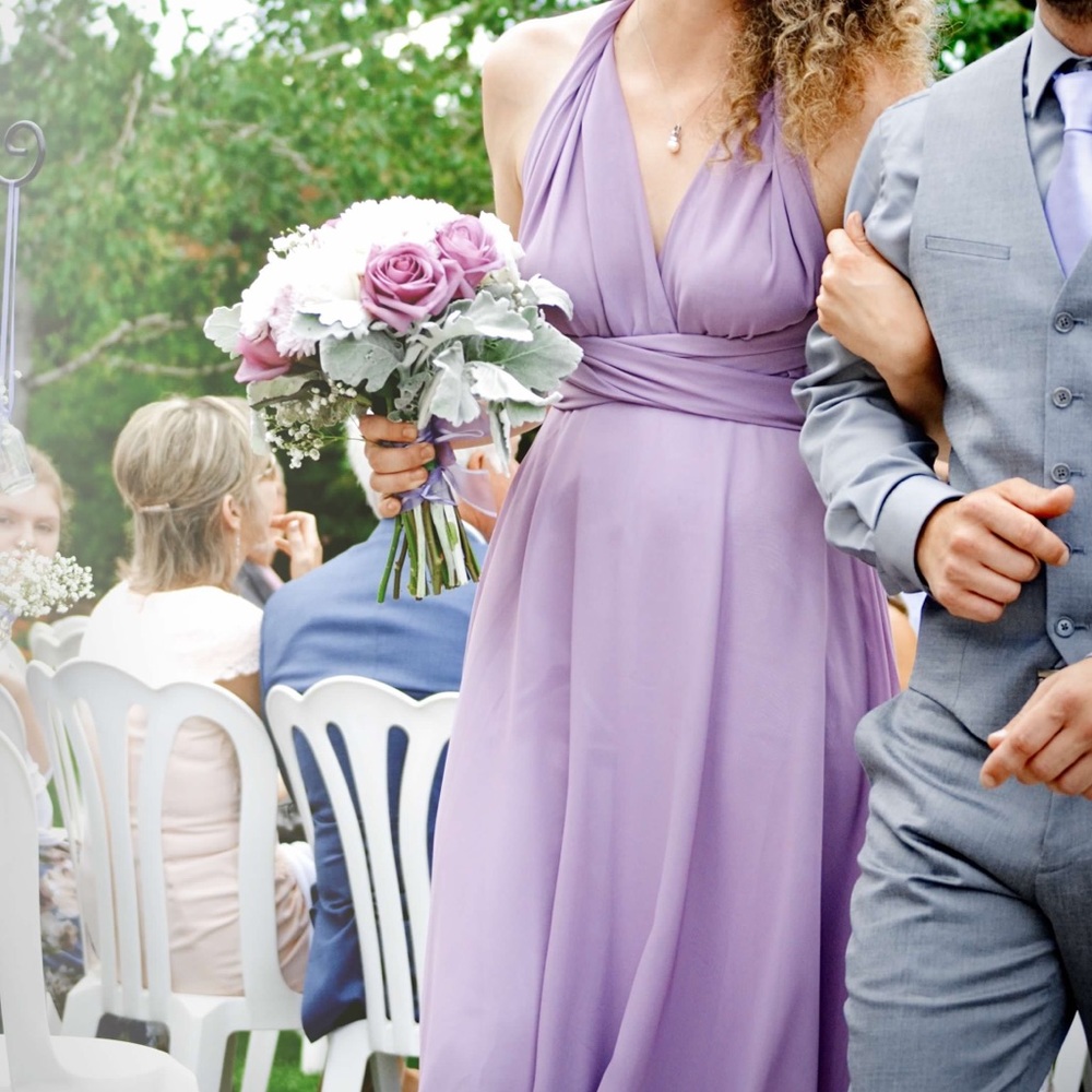 Bridesmaid infinity Dress